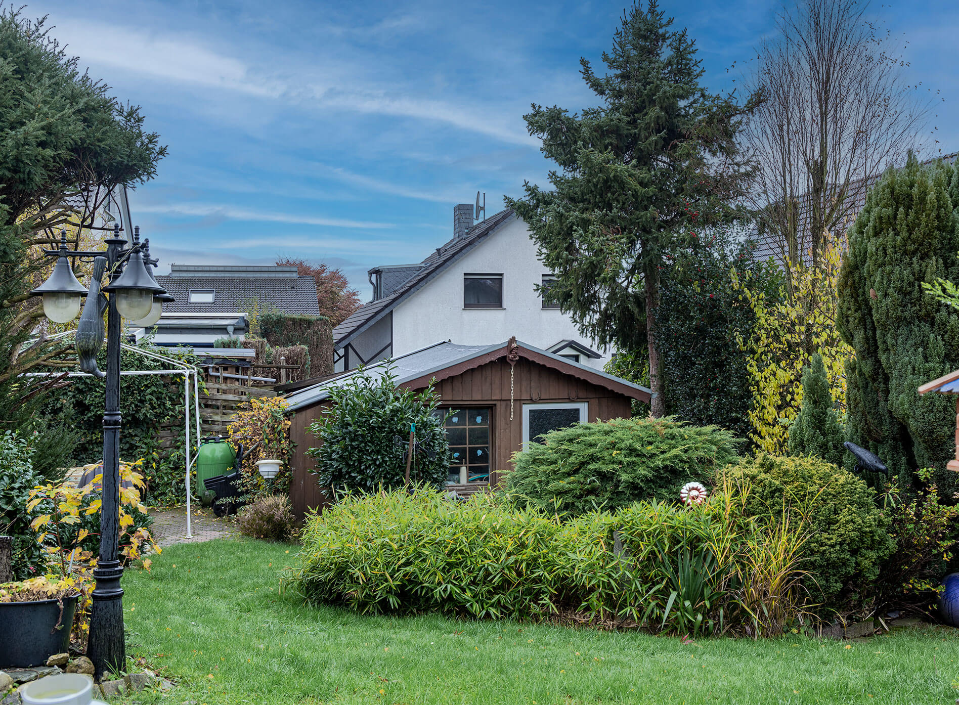 Garten in Einfamilienhaus Kohlscheid zu verkaufen über Immobilienmakler Koch Immobilien GmbH