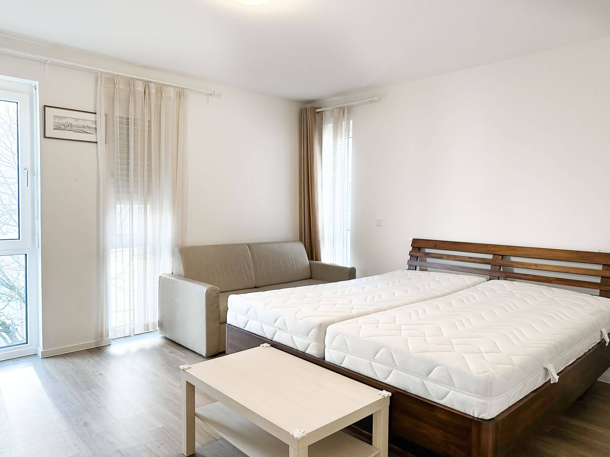 Schlafzimmer Möblierte Wohnung in Aachen Forst zu vermieten über Koch Immobilien - Ihr Immobilienmakler