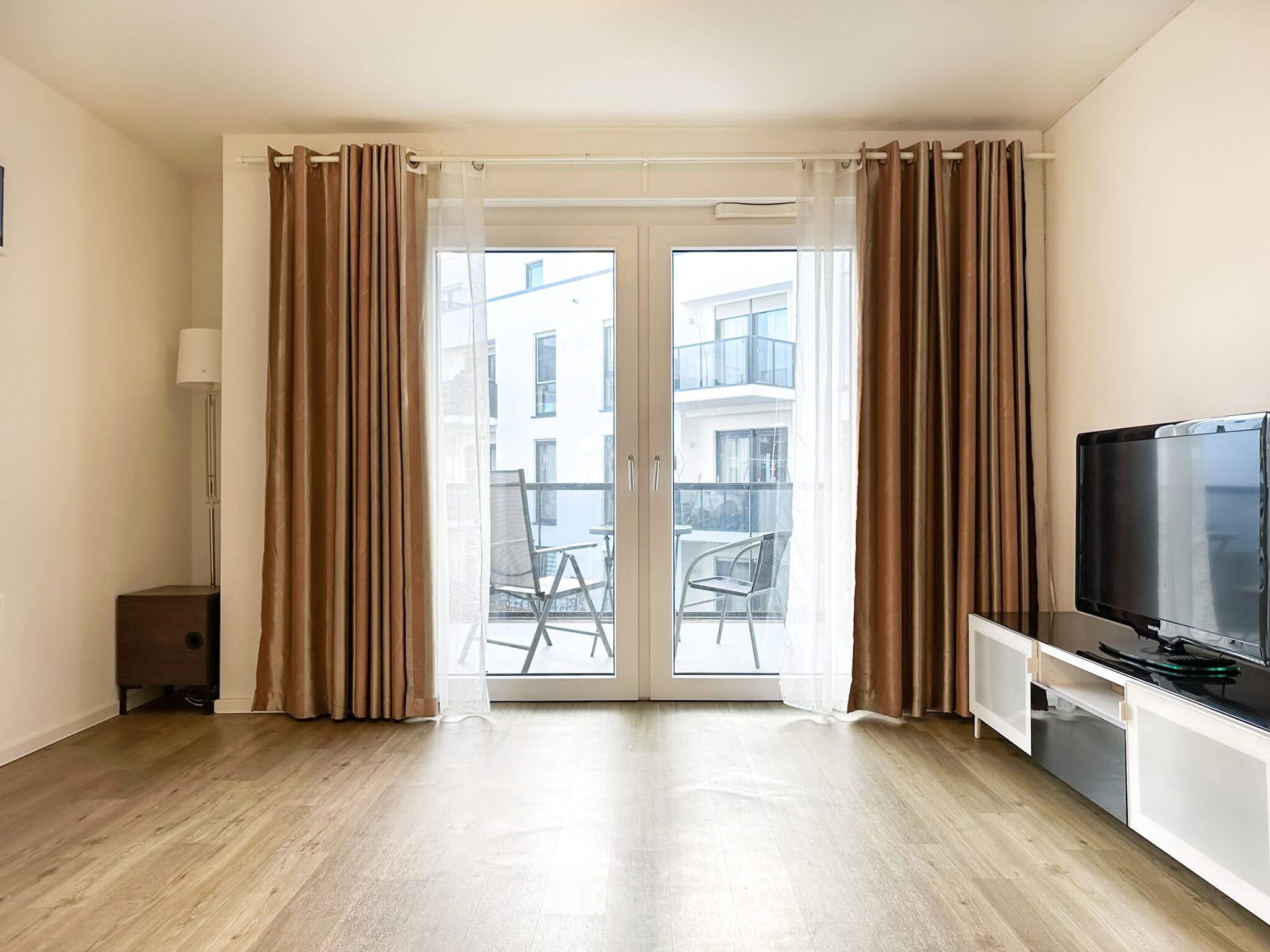 Wohnzimmer Möblierte Wohnung in Aachen Forst zu vermieten über Koch Immobilien - Ihr Immobilienmakler