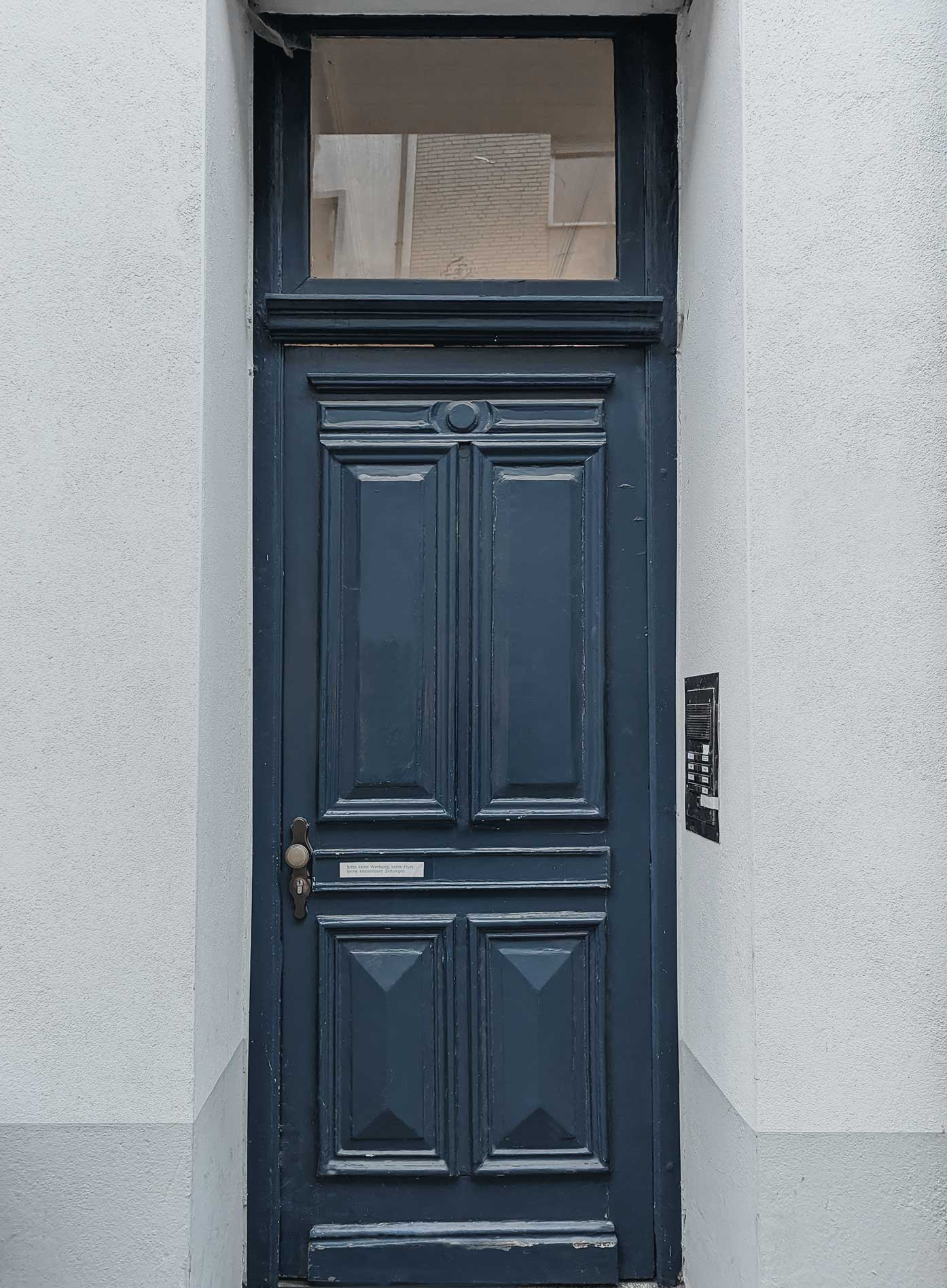 Haustür in Wohnung Aachen in der Jakobstraße zu vermieten über Koch Immobilien