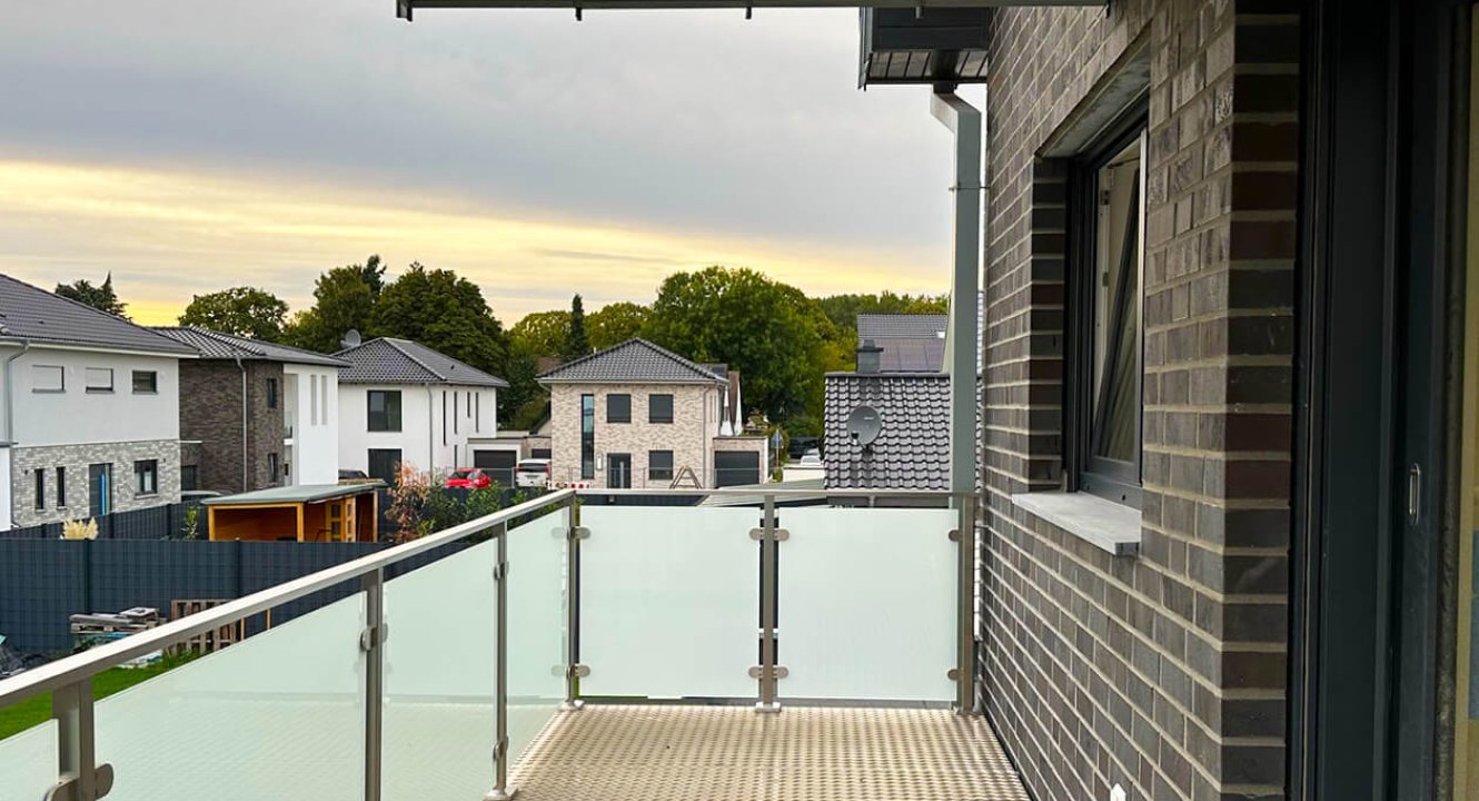 Balkon in Maisonettewohnung in Siersdorf zu vermieten Koch Immobilien!