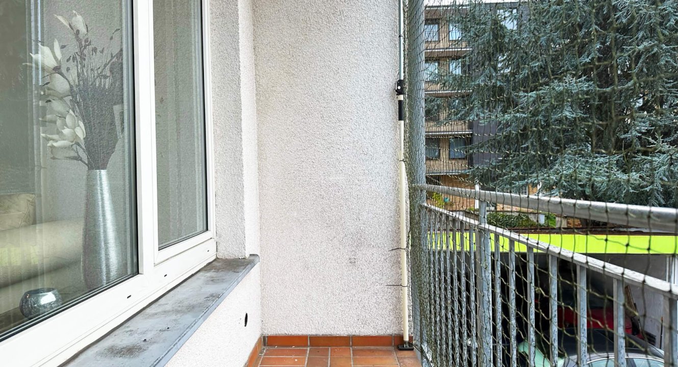 Balkon in möblierter Wohnung Aachen auf der Peliserkerstraße über Koch Immobilien GmbH