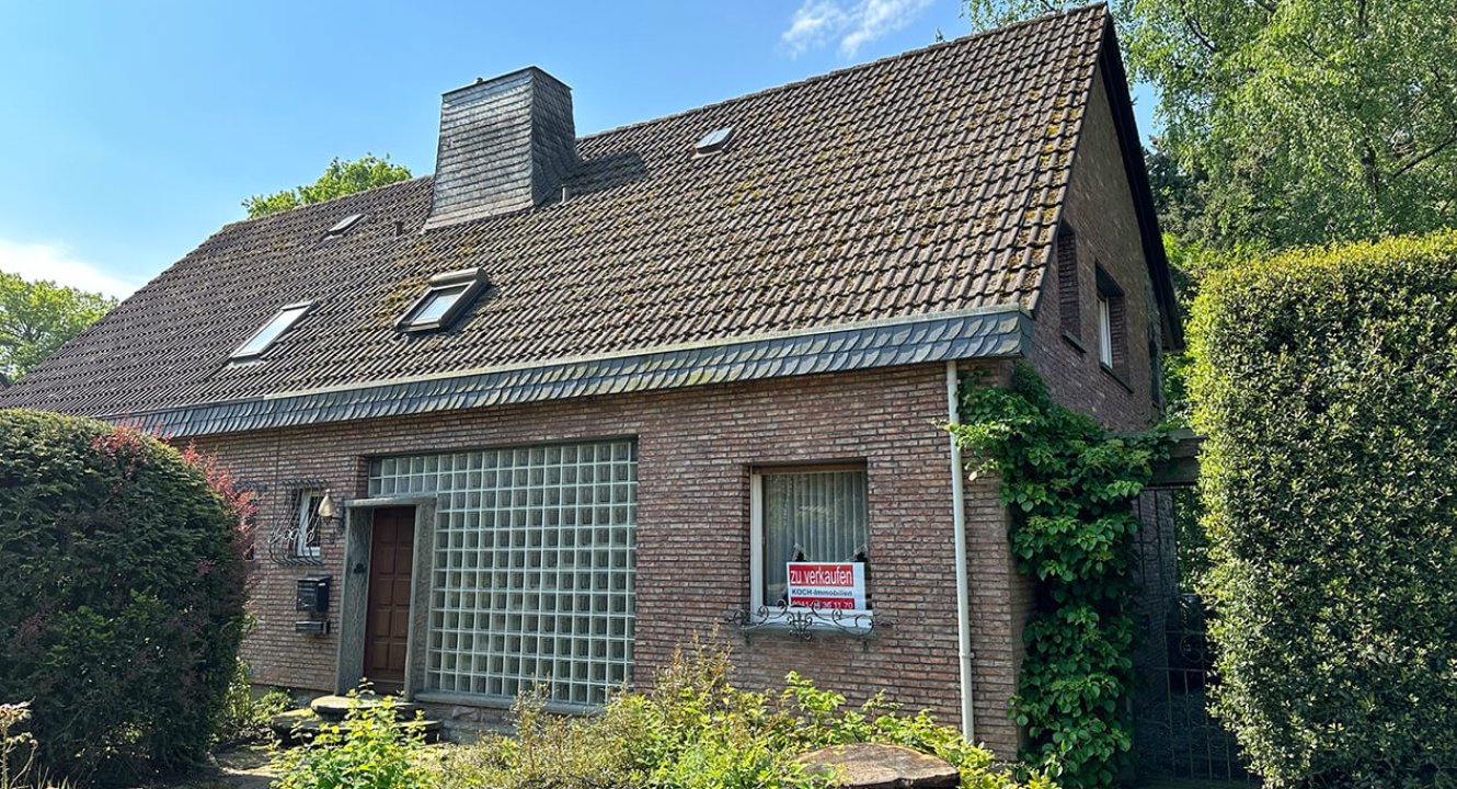 Einfamilienhaus in Alsdorf Zopp über Immobilienmakler Koch zu verkaufen Baesweiler und Aachen!