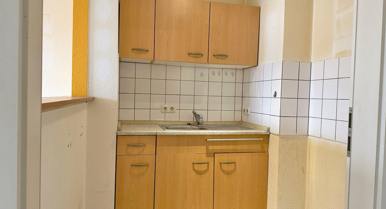Küchenbereich Eigentumswohnung in Baesweiler zu verkaufen über Immobilienmakler Koch Immobilien!