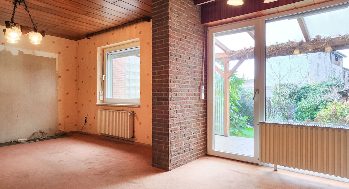 Wohnzimmer Einfamilienhaus in Alsdorf-Ofden zu verkaufen! Immobilienmakler Alexander Koch